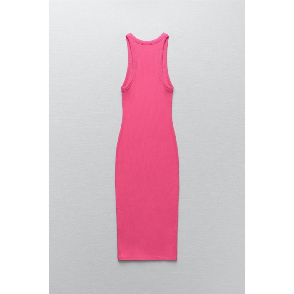 Zara ribbed midi dress - Picture 12 of 12